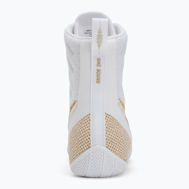 Кросівки боксерські Nike Machomai 3 white/metallic gold 6