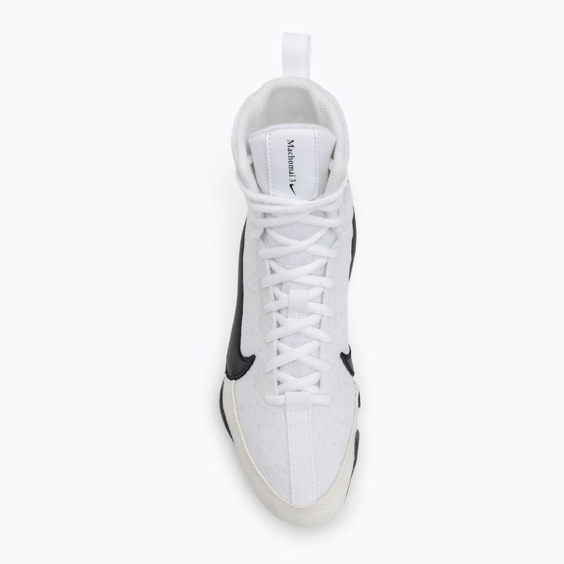Кросівки боксерські Nike Machomai 3 white/black 5