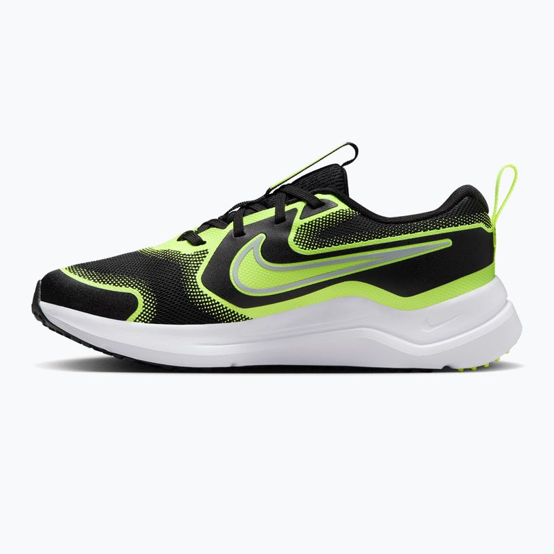 Взуття дитяче Nike Cosmic Runner black/volt/wolf grey 2