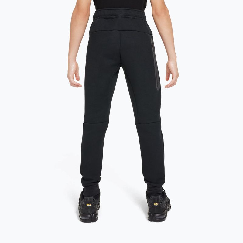 Штани дитячі Nike Sportswear Tech Fleece black/dark grey heather/black/black 2