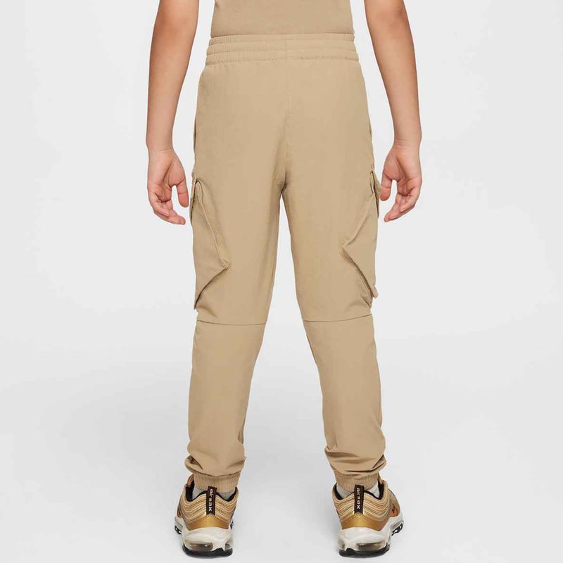 Штани дитячі Nike Sportswear City Utility parachute beige/black 3