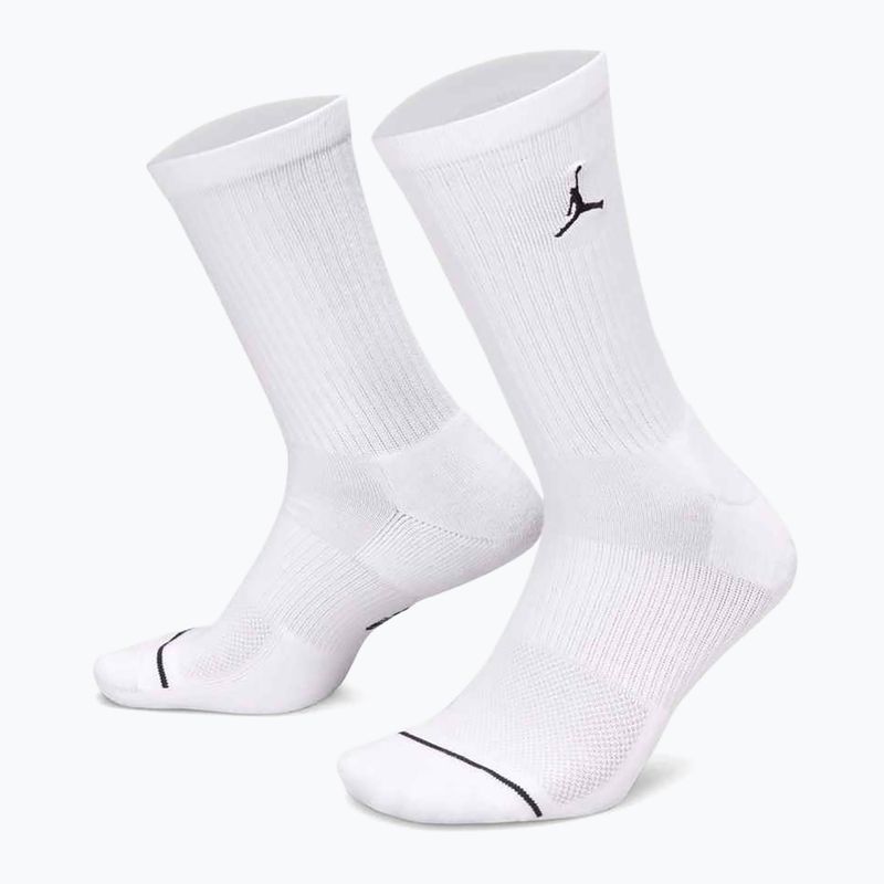 Шкарпетки  Jordan Everyday Cushioned Crew 6 pairs white/black 3
