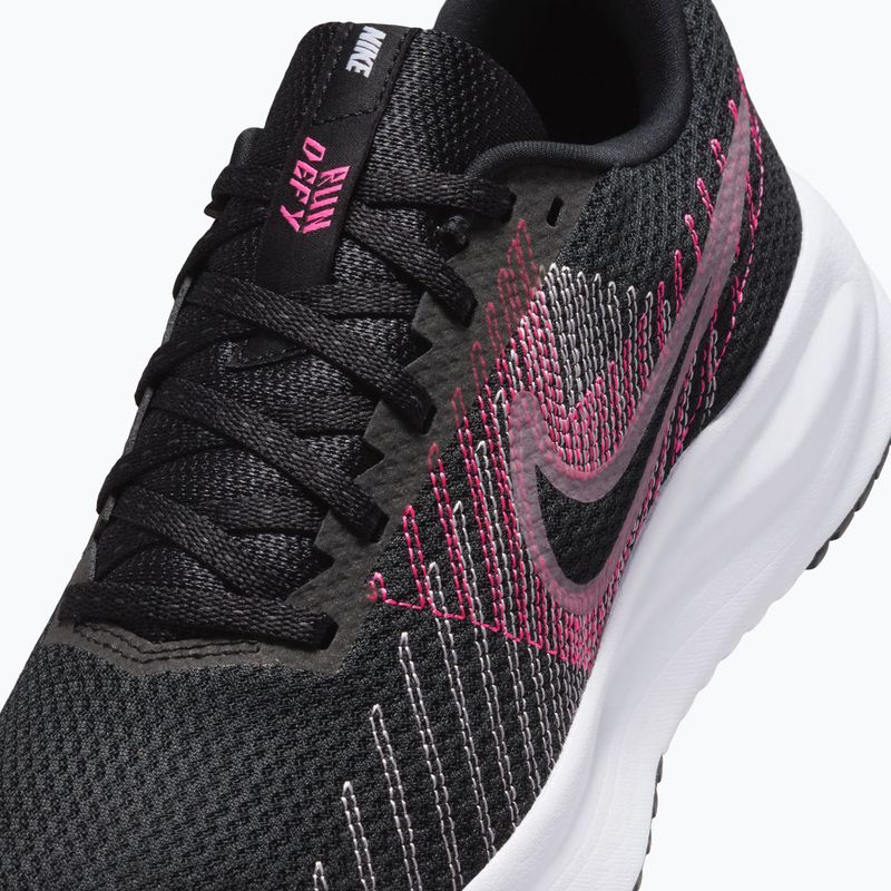 Кросівки для бігу жіночі Nike Run Defy black/hyper pink/elemental pink 5