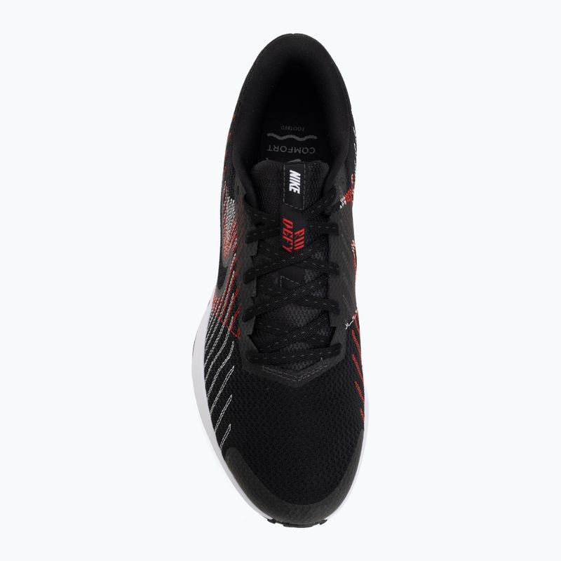 Кросівки для бігу чоловічі Nike Run Defy black/university red/white/cool grey 5