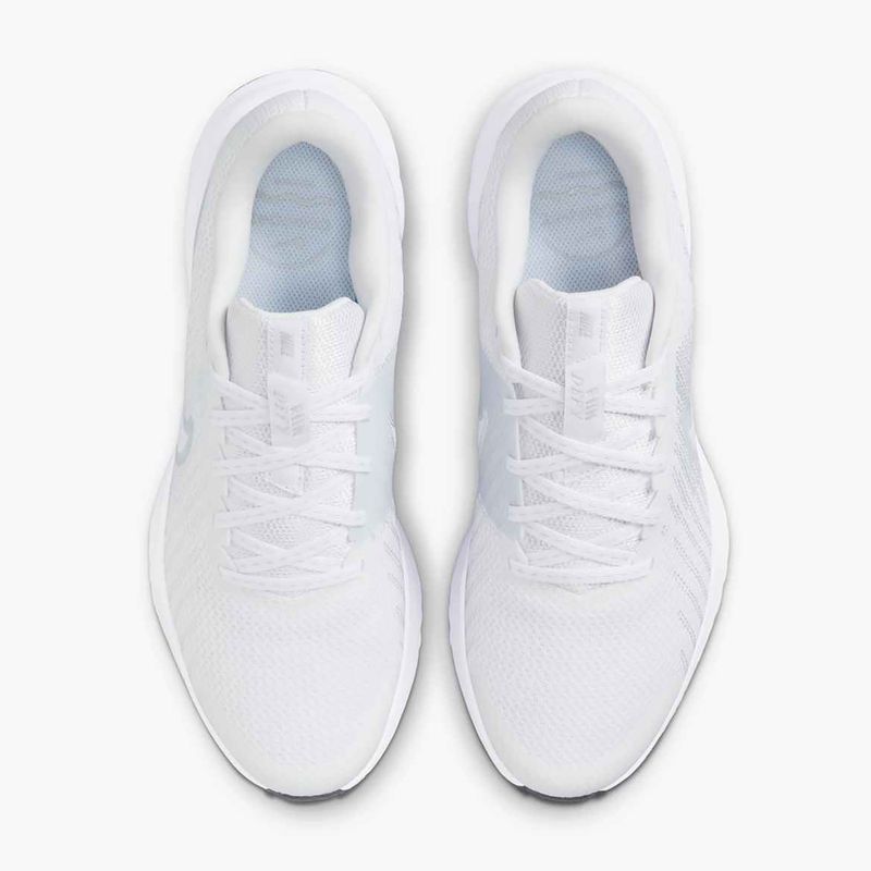 Кросівки для бігу жіночі Nike Run Defy white / pure platinum / black 7