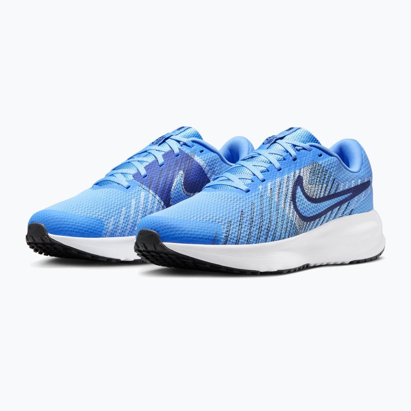 Кросівки для бігу чоловічі Nike Run Defy University Blue/White/Black/Blue Void 3
