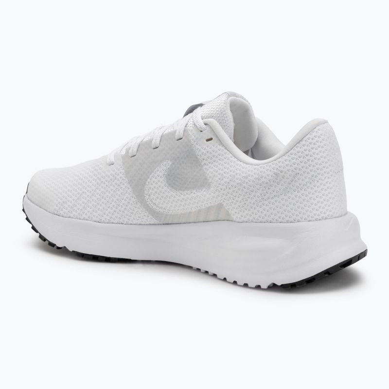 Кросівки для бігу жіночі Nike Run Defy white / pure platinum / black 3