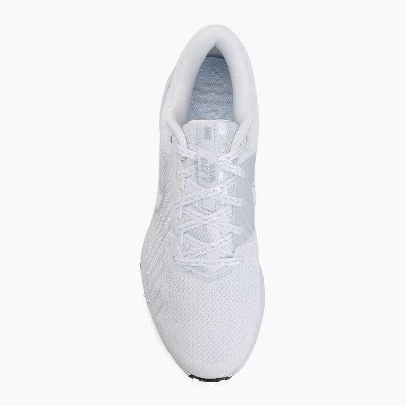 Кросівки для бігу чоловічі Nike Run Defy white/black/pure platinum 5