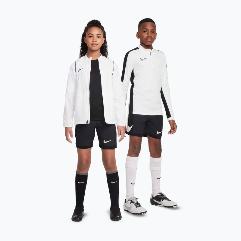 Шорти футбольні дитячі Nike Academy Dri-Fit Jr black/black/pale ivory/ pale ivory 8