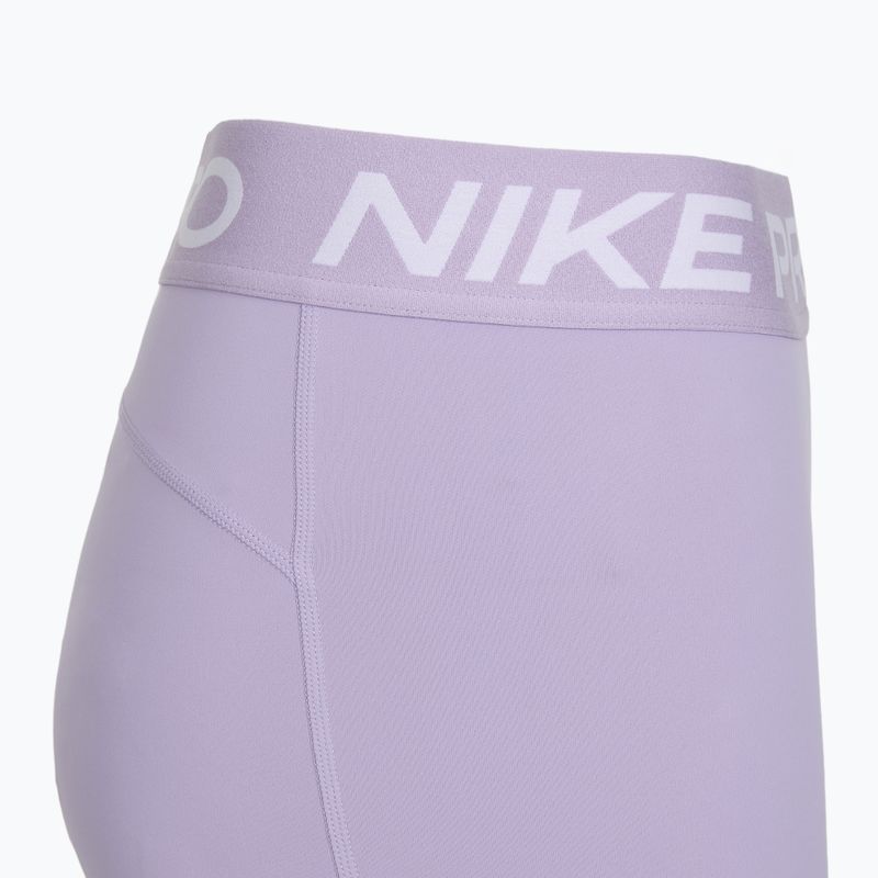 Шорти жіночі Nike Pro 365 3" lilac ice/white 4