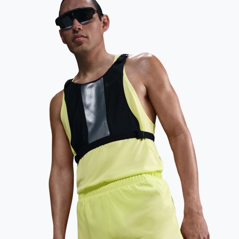 Шорти для бігу чоловічі Nike Fast Dri-Fit Brief Lined 3" light lemon twist/black 4