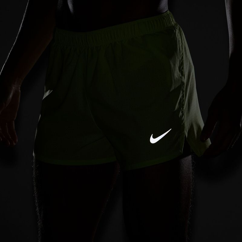 Шорти для бігу чоловічі Nike Fast Dri-Fit Brief Lined 3" light lemon twist/black 7