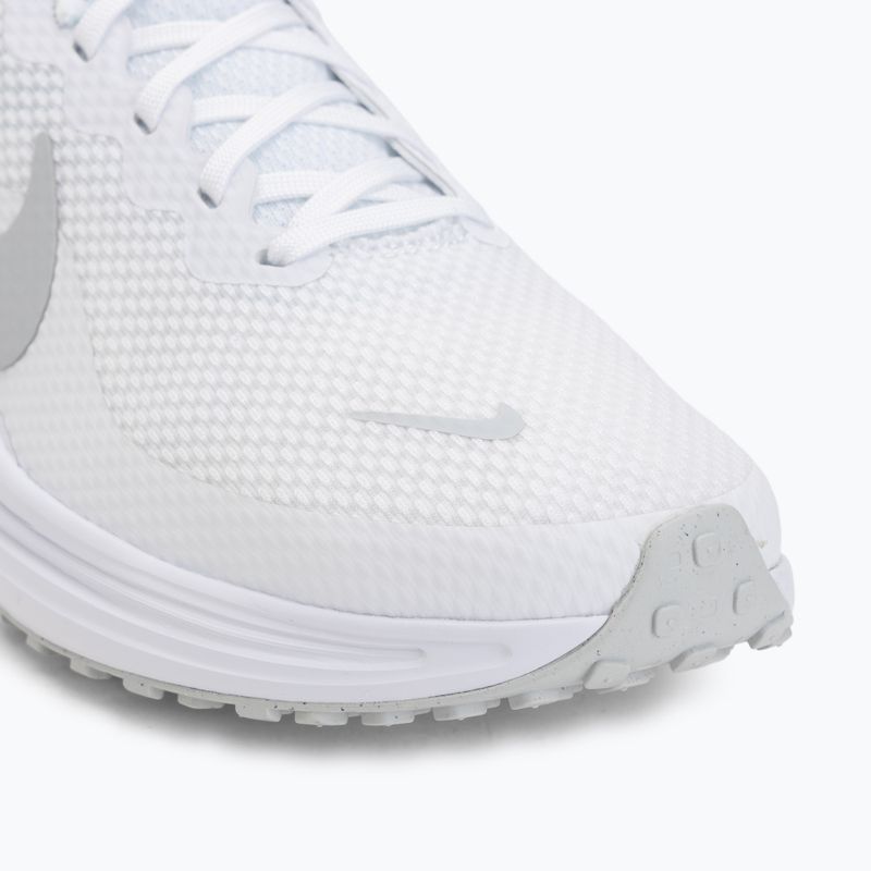 Чоловічі бігові кросівки Nike Revolution 8 white/pure platinum 7