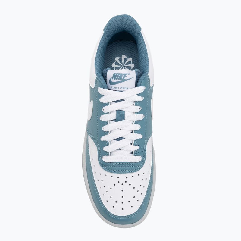 Кросівки жіночі Nike Court Vision Low Next Nature white/smokey blue 5