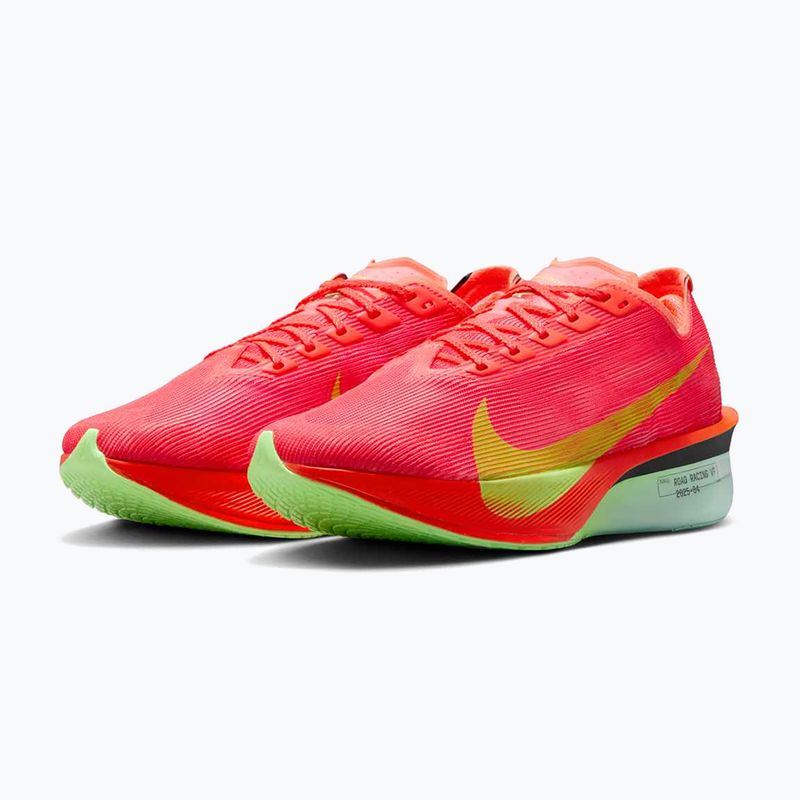 Кросівки для бігу жіночі Nike Vaporfly 4 bright crimson / lime blast / mint foam 3