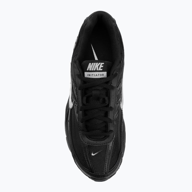 Кросівки чоловічі Nike Initiator black/black/dark smoke grey / metalic silver 5