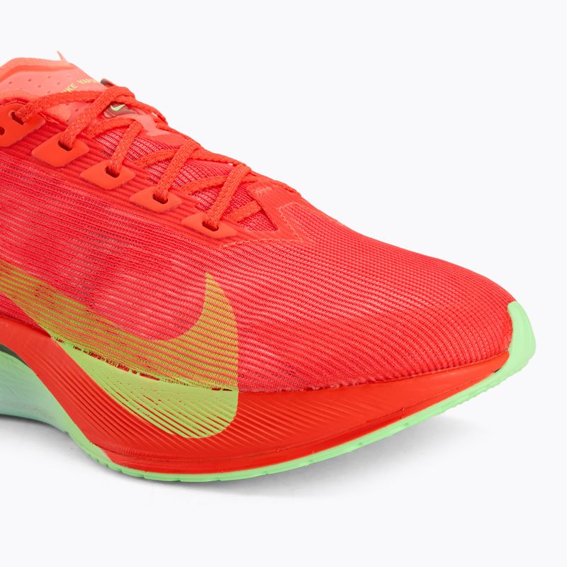 Кросівки для бігу чоловічі Nike Vaporfly 4 bright crimson / lime blast / mint foam 7