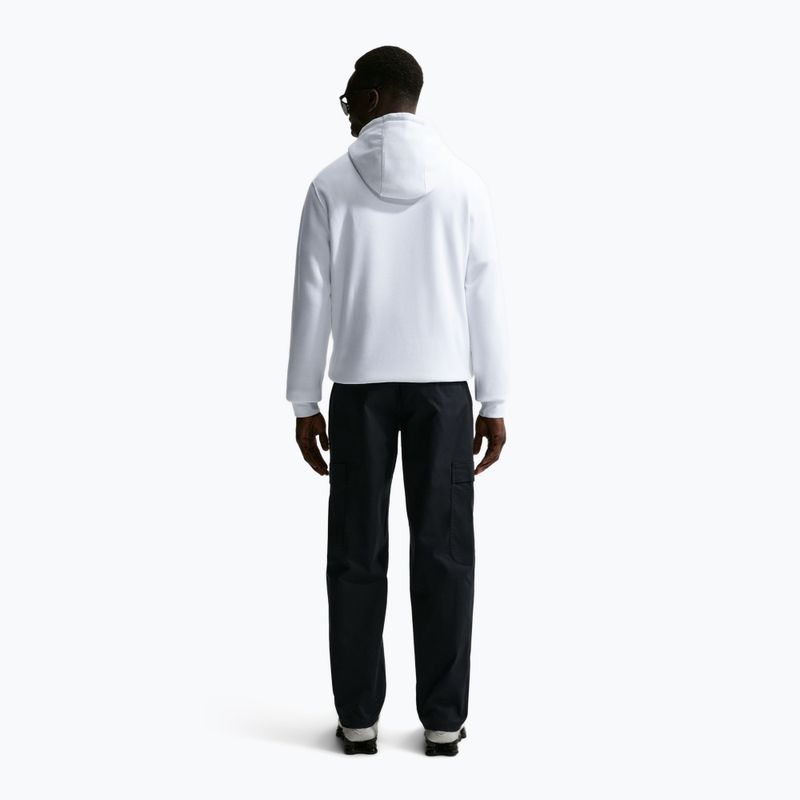 Кофта чоловіча Nike Club Pullover Hoodie white/white/black 2