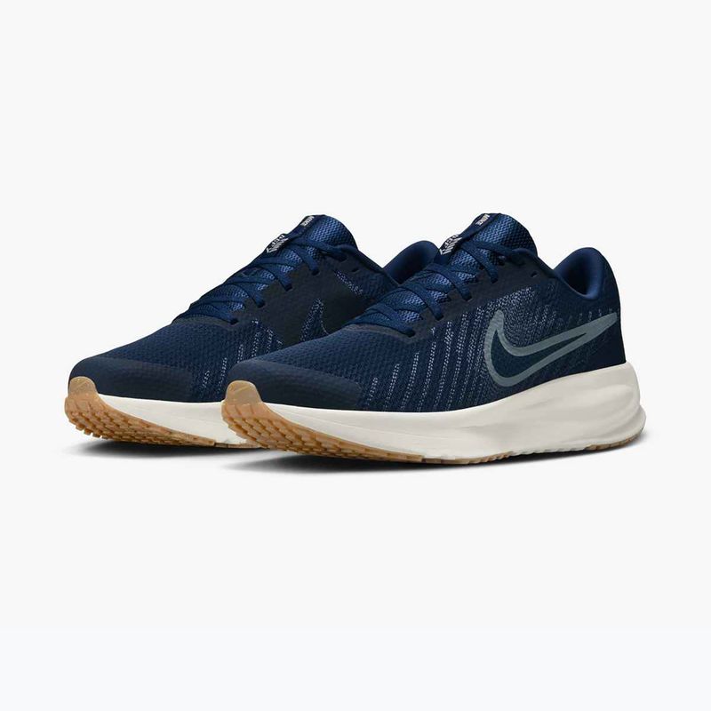 Кросівки для бігу чоловічі Nike Run Defy midnight navy / midnight navy / thunder blue 10