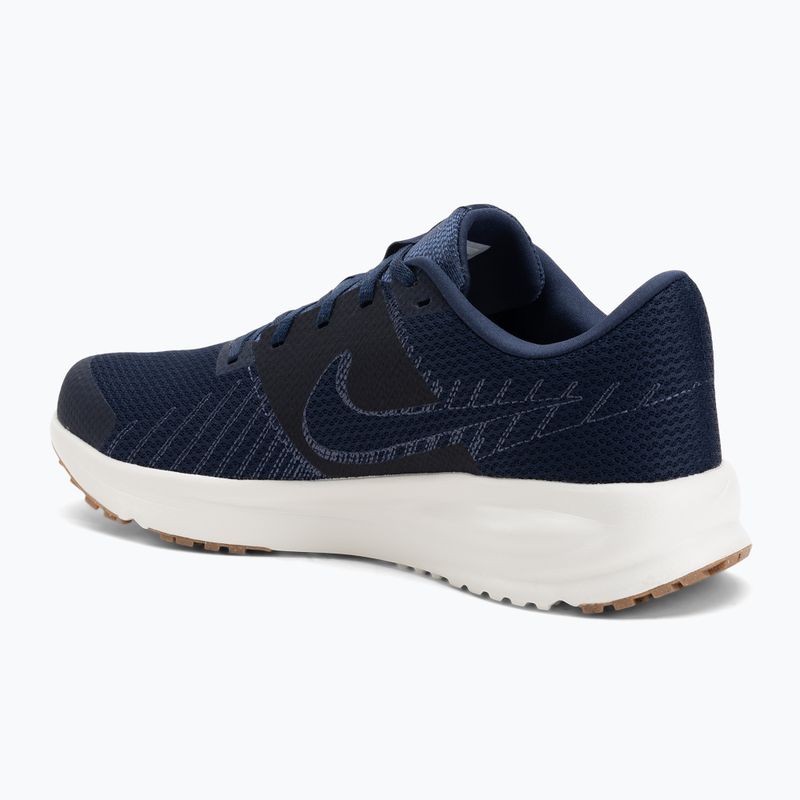 Кросівки для бігу чоловічі Nike Run Defy midnight navy / midnight navy / thunder blue 3