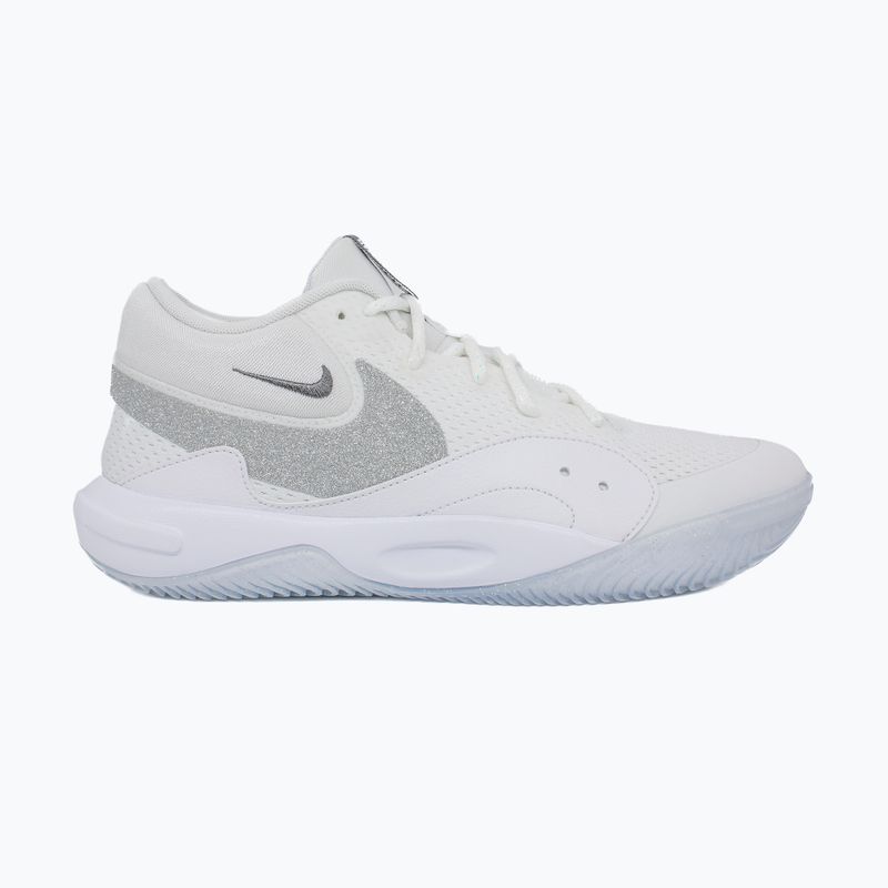 Кросівки волейбольні жіночі Nike Hyperquick Court Flight SE smmit white/metalic silver/pure platinum 8