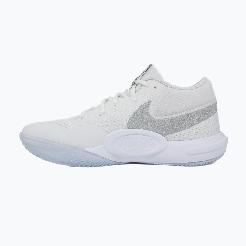 Кросівки волейбольні жіночі Nike Hyperquick Court Flight SE smmit white/metalic silver/pure platinum 9