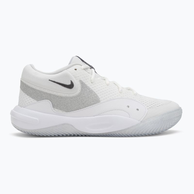 Кросівки волейбольні жіночі Nike Hyperquick Court Flight SE smmit white/metalic silver/pure platinum 2