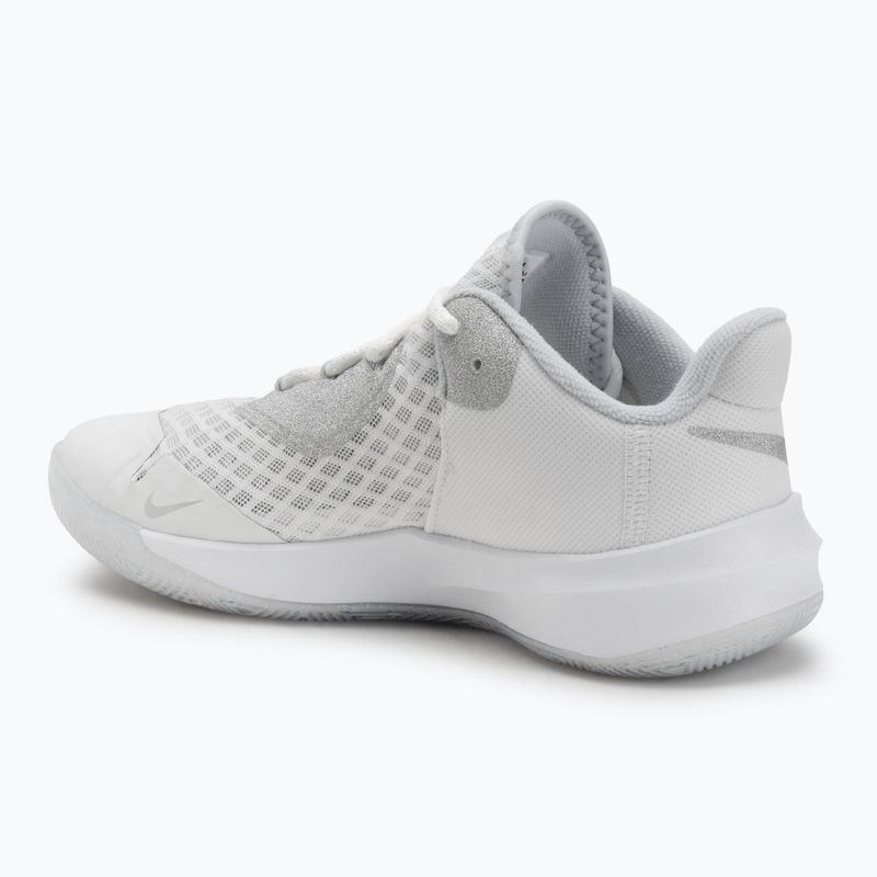 Взуття для волейболу Nike Zoom Hyperspeed Court SE smmit white/metalic silver/pure platinum 3