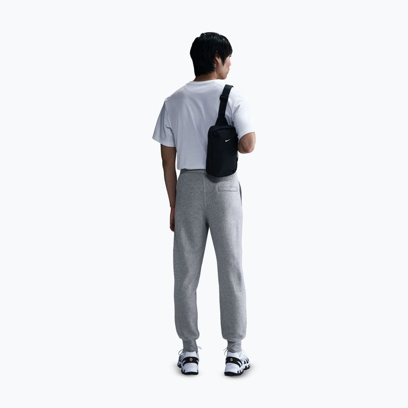 Штани чоловічі Nike Club Jogger dark grey heather/light smoke grey/white 3