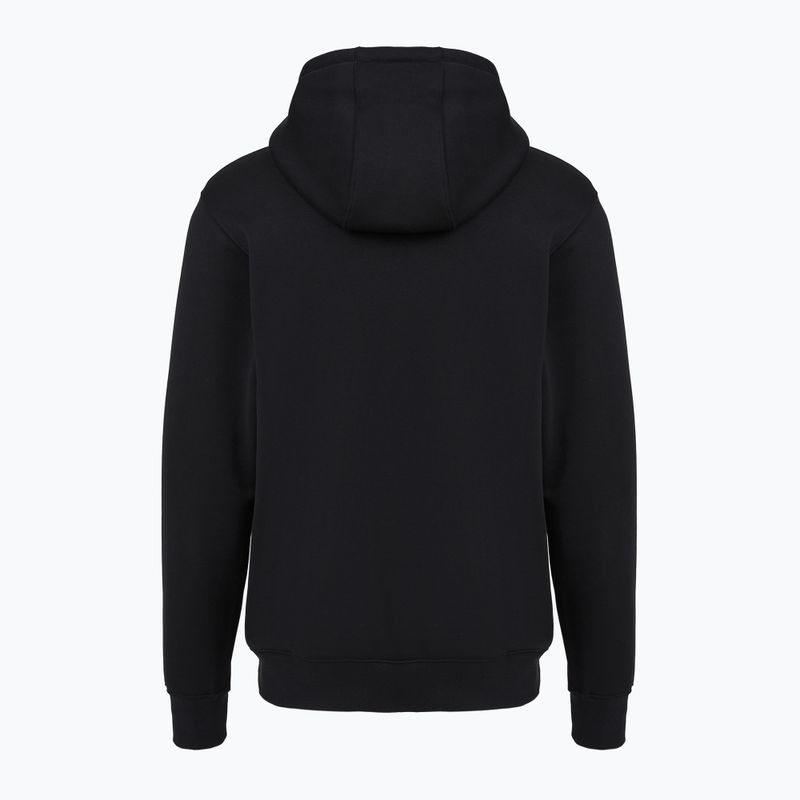 Кофта чоловіча Nike Club Pullover Hoodie black/black/white 7
