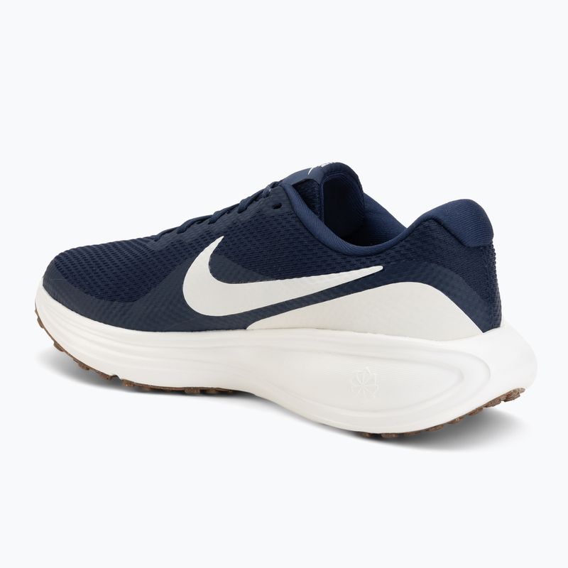 Чоловічі бігові кросівки Nike Revolution 8 midnight navy/gum med brown/sail 3