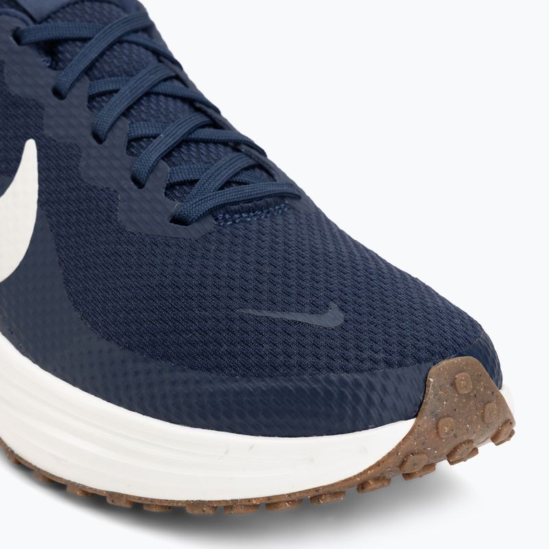 Чоловічі бігові кросівки Nike Revolution 8 midnight navy/gum med brown/sail 7