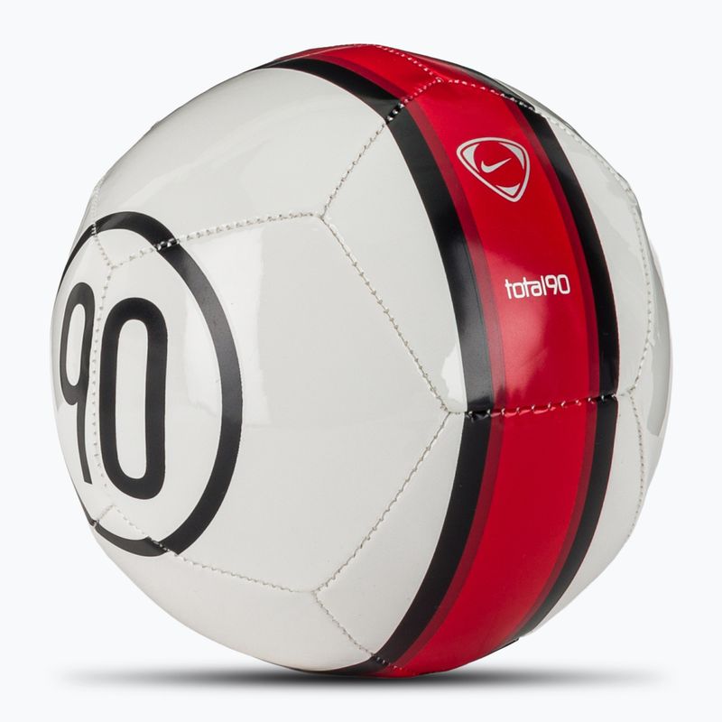 М'яч футбольний Nike Skills Total 90 white/black/red/black розмір 1 2