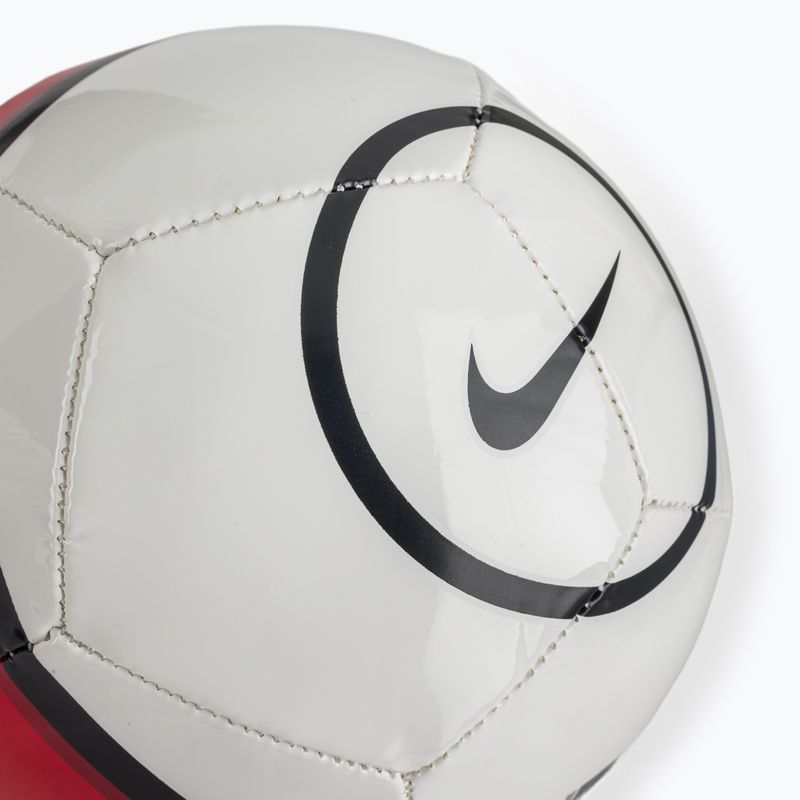 М'яч футбольний Nike Skills Total 90 white/black/red/black розмір 1 4