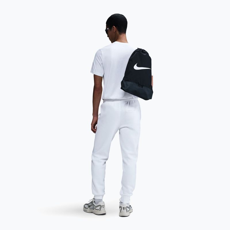Штани чоловічі Nike Club Jogger white/white/black 3