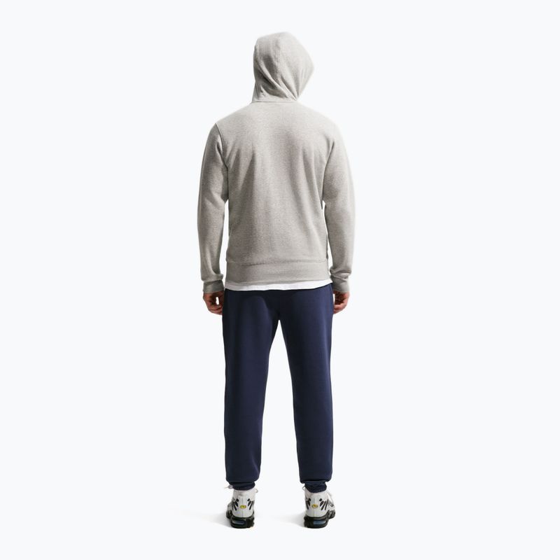 Штани чоловічі Nike Club Cuffed Brushed obsidian/obsidian/white 3