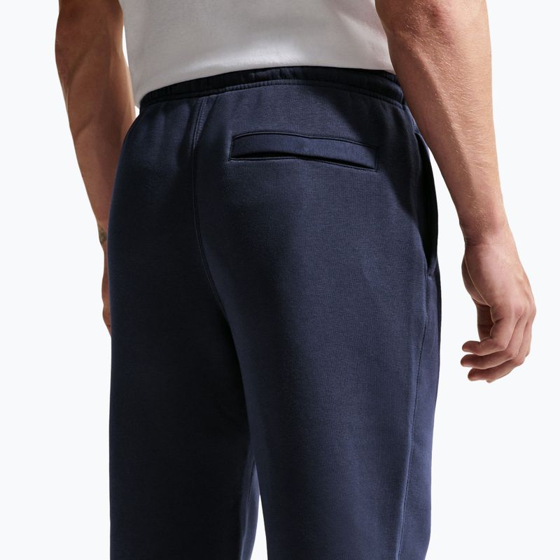 Штани чоловічі Nike Club Cuffed Brushed obsidian/obsidian/white 4