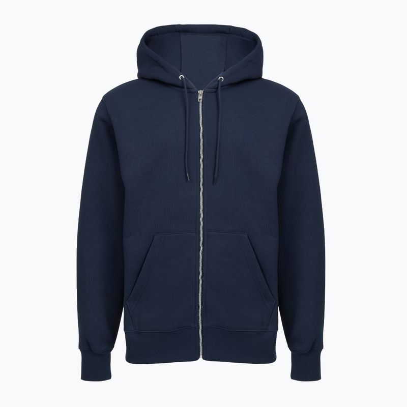Кофта чоловіча Nike Club Full Zip Hoodie obsidian/obsidian/white 6
