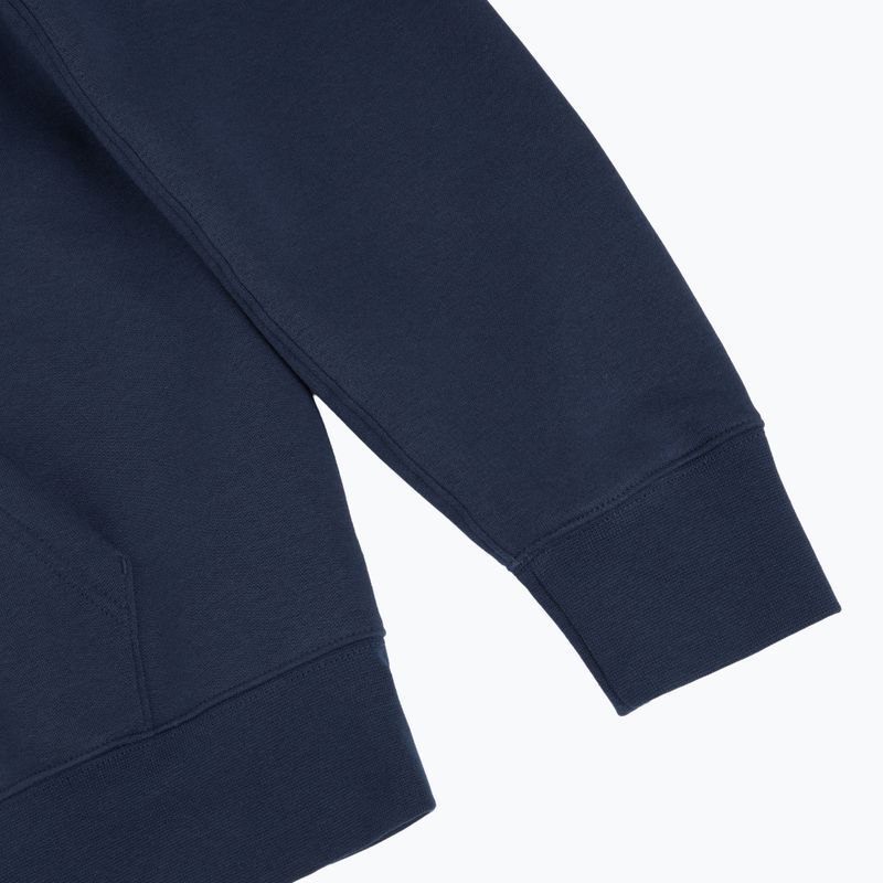 Кофта чоловіча Nike Club Full Zip Hoodie obsidian/obsidian/white 9