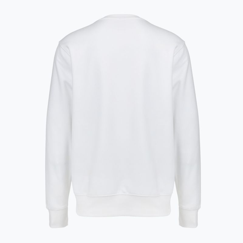 Кофта чоловіча Nike Club Fleece Crew white/black 8