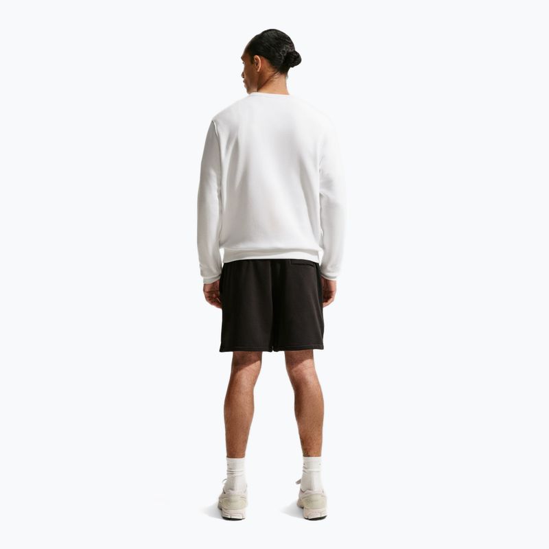 Кофта чоловіча Nike Club Fleece Crew white/black 3
