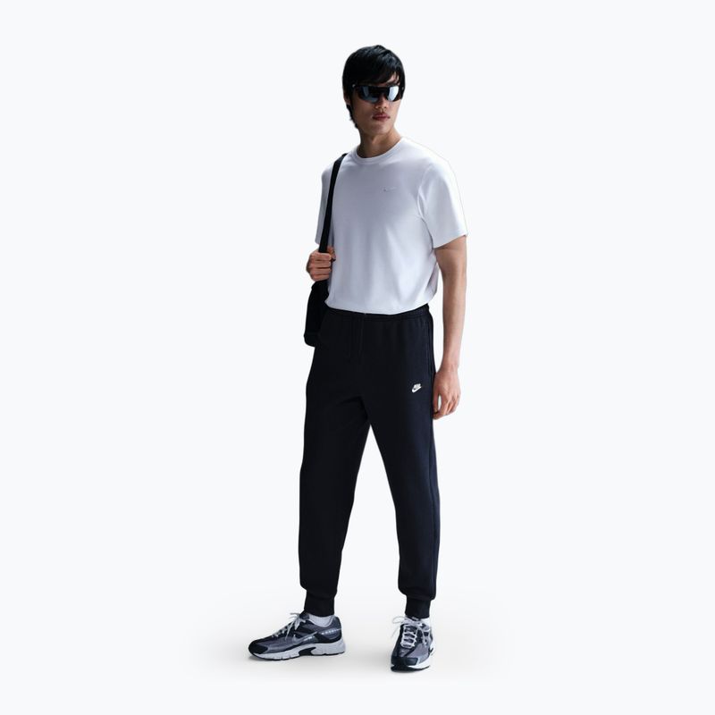 Штани чоловічі Nike Club Jogger obsidian/obsidian/white 2