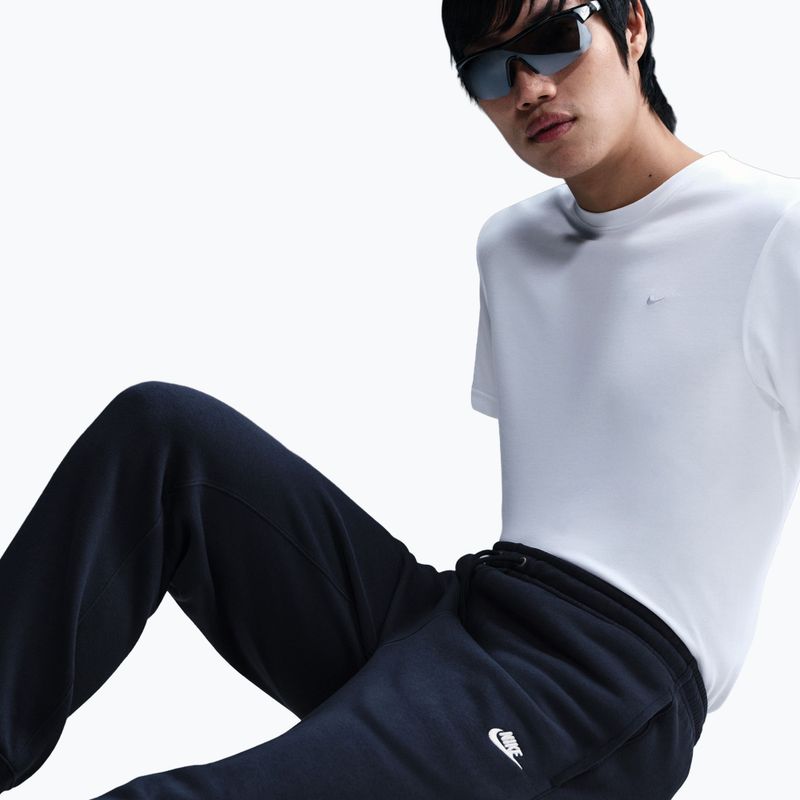 Штани чоловічі Nike Club Jogger obsidian/obsidian/white 4