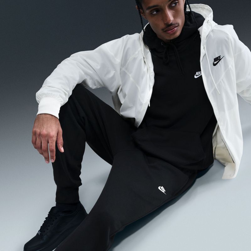 Штани чоловічі Nike Club Jogger black/black/white 5