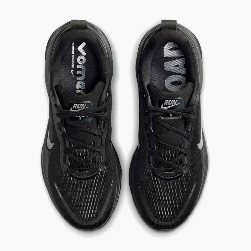 Кросівки для бігу чоловічі Nike Vomero 18 black/dark smoke grey/light smoke grey/black 14