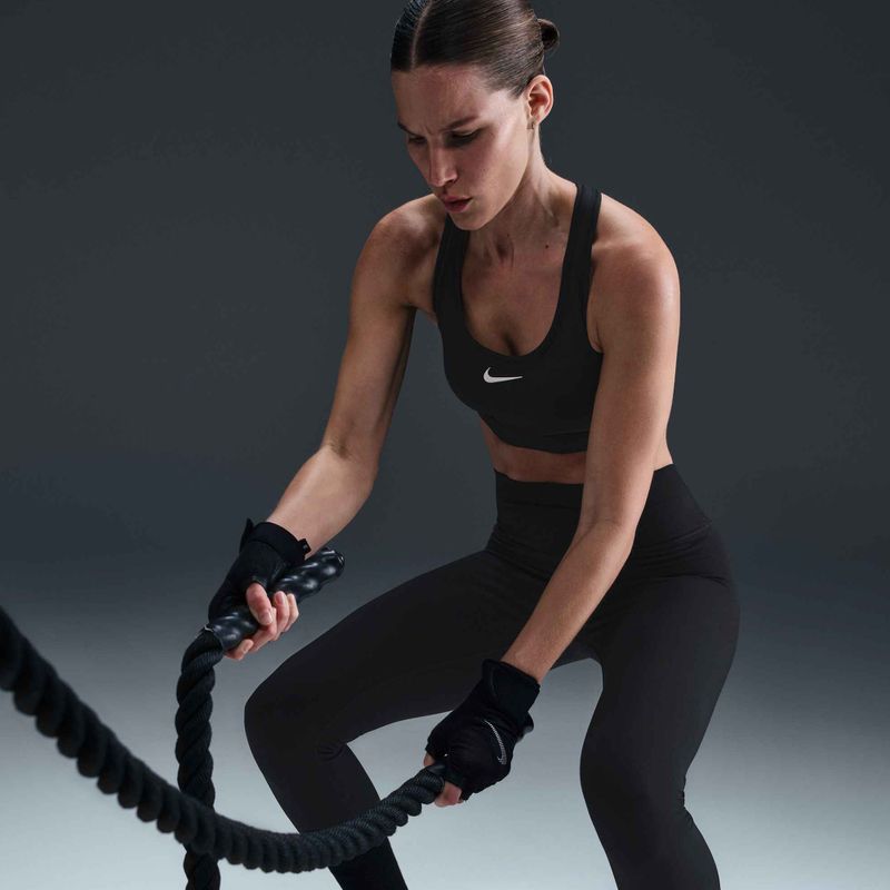 Легінси жіночі Nike One High-Waisted black/white 5