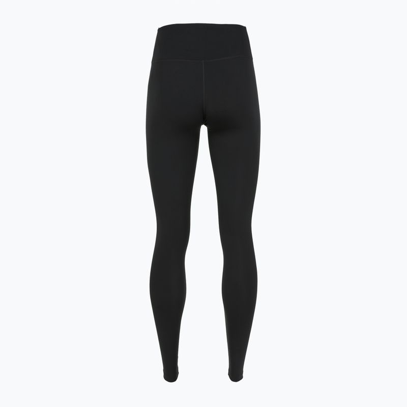 Легінси жіночі Nike One High-Waisted black/white 6