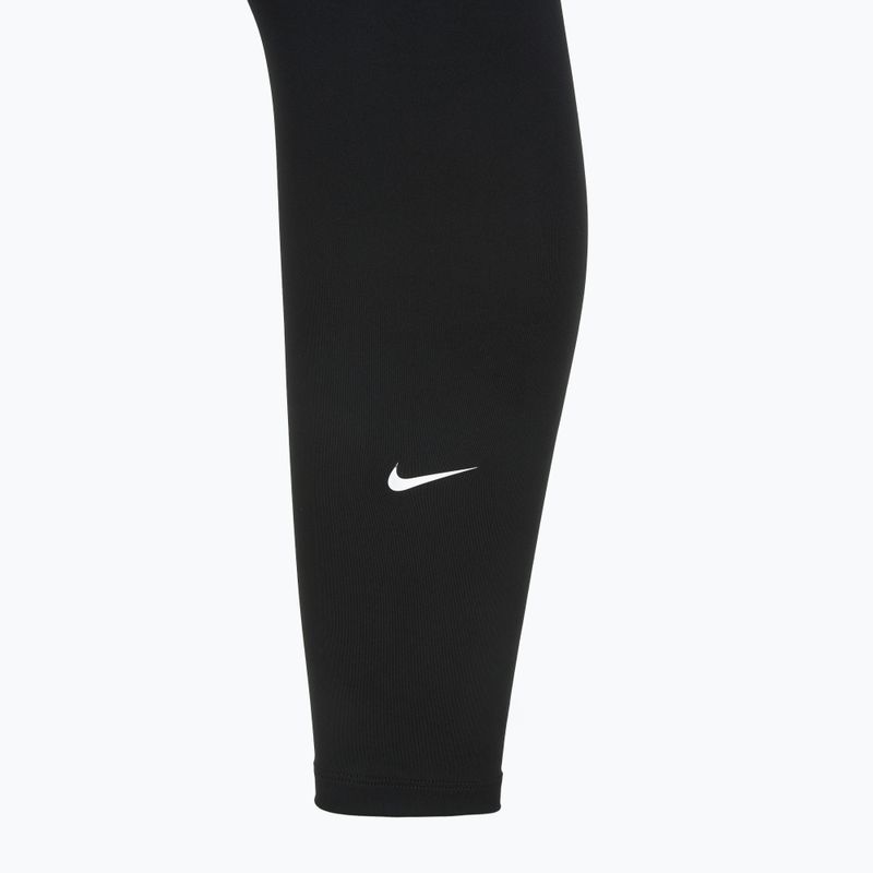 Легінси жіночі Nike One High-Waisted black/white 9