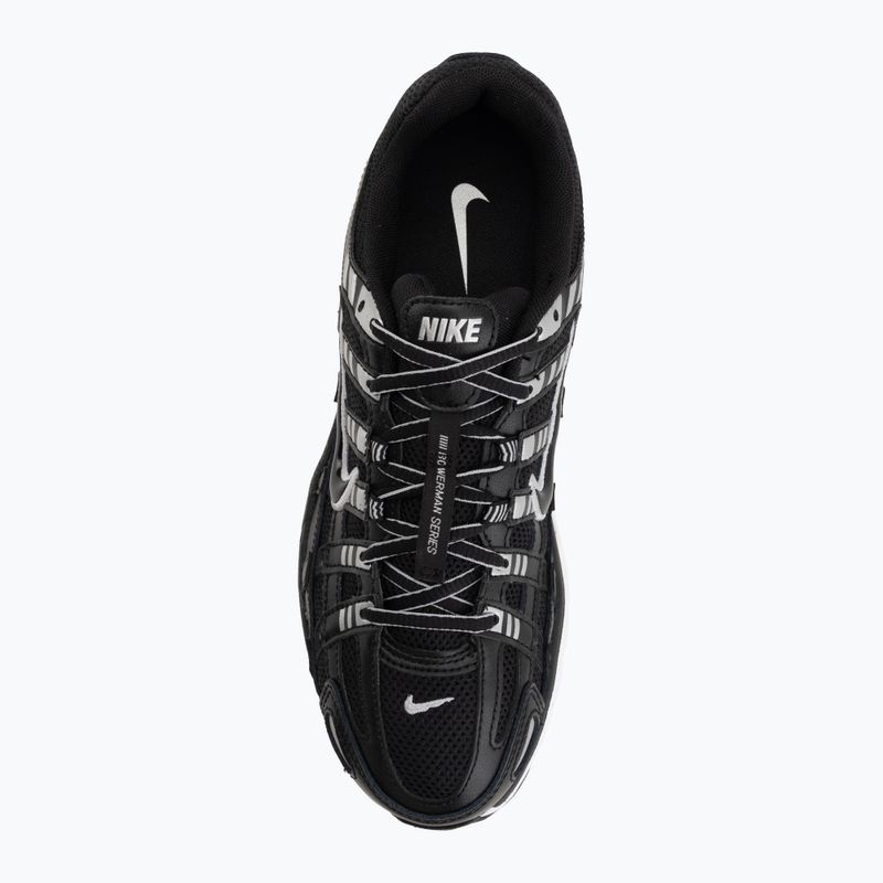 Взуття чоловіче Nike P-6000 black/white/metallic silver/black 5