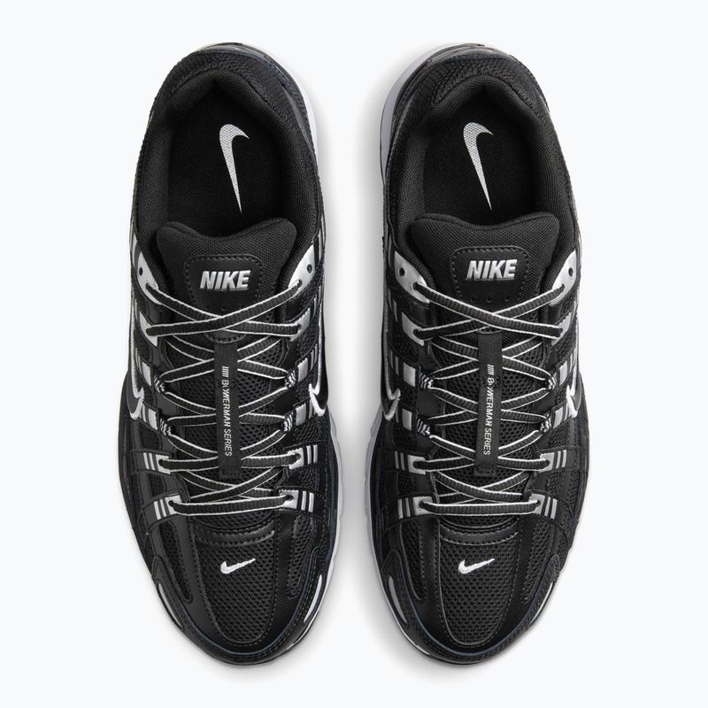 Взуття чоловіче Nike P-6000 black/white/metallic silver/black 4
